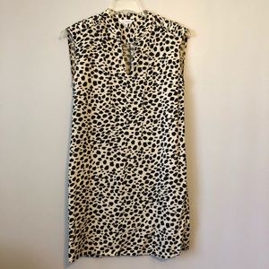 Spotted Sheath Dress